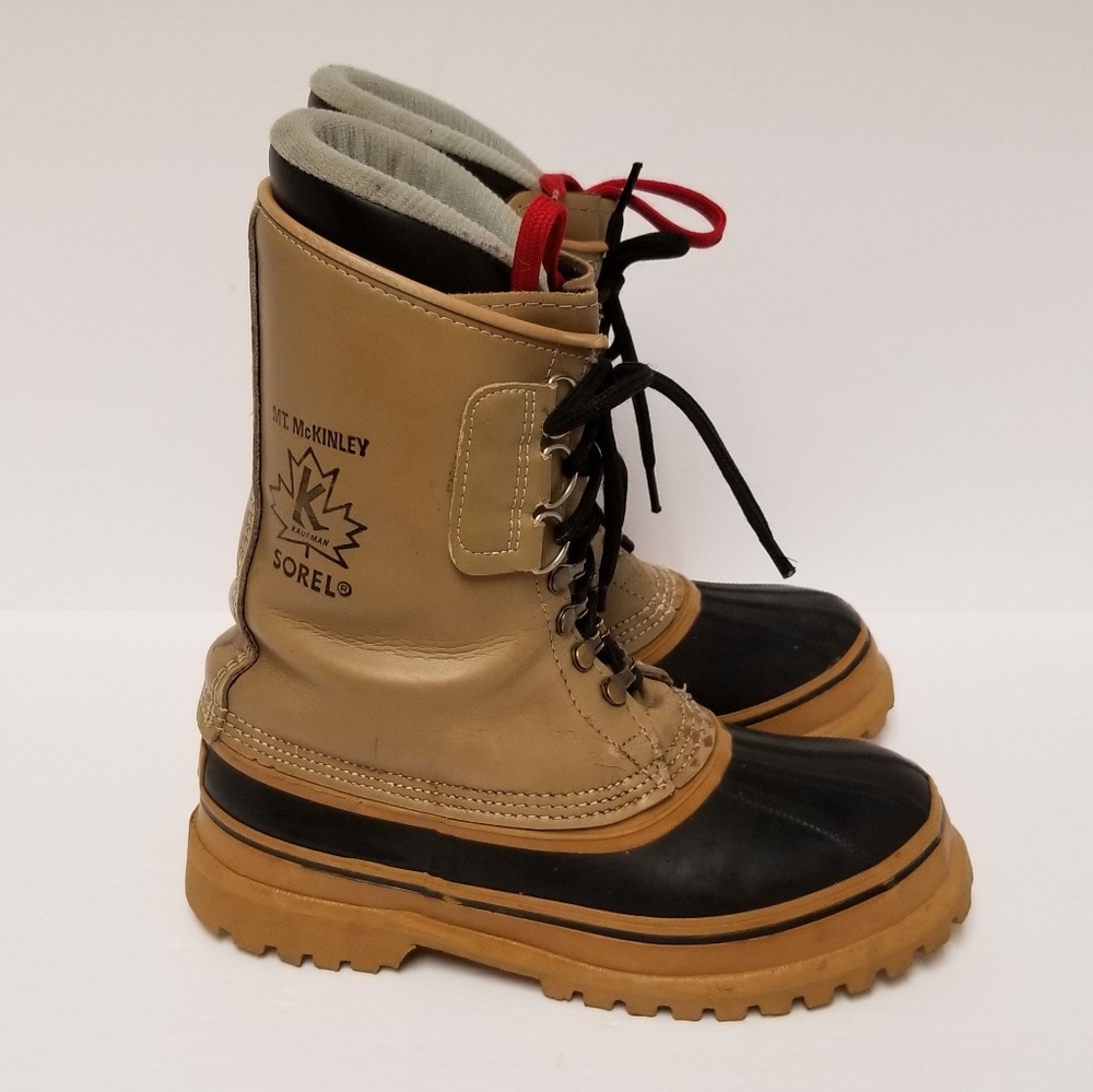Sorel Men's Rain & Snow Boots - Tan and Black - Picture 5 of 8